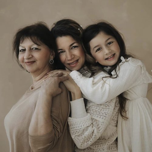 večgeneracijska fotografiranja